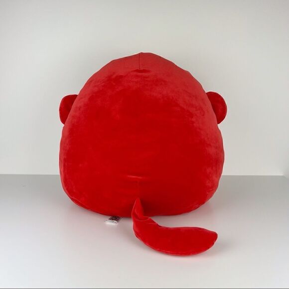 Squishmallow Red Maxwell Monkey Large Plush Animal Valentines Day - Picture 4 of 10